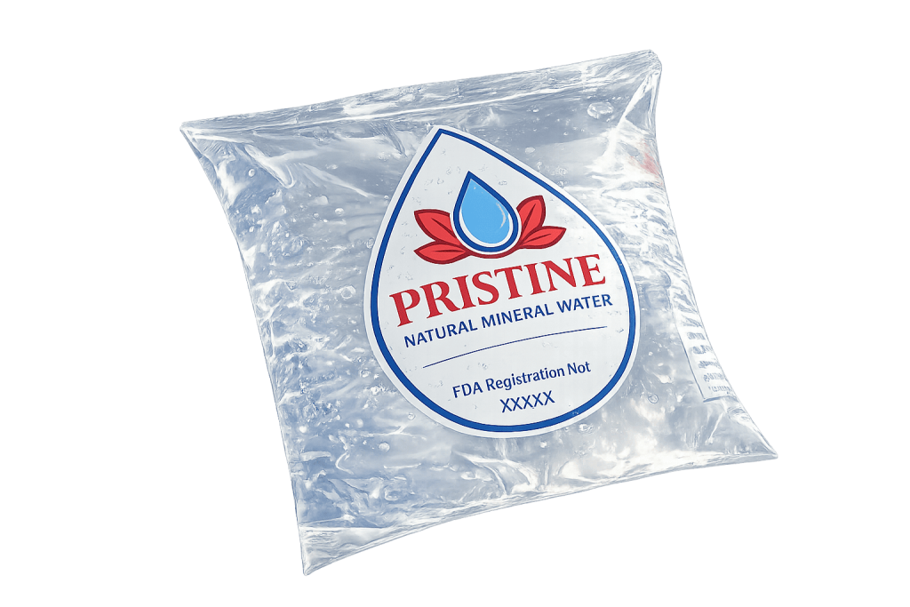 pristine sachet